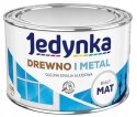 EMALIA ALKIDOWA 0,36L BIAŁA MAT DO DREWNA METALU JEDYNKA | WNĘTRZE ZEWNĘTRZNE