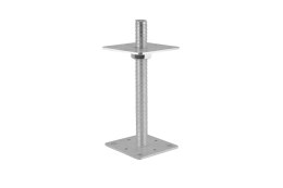 PODSTAWA SŁUPA REGULOWANA, PRĘT M24*250MM, 110*110MM UN