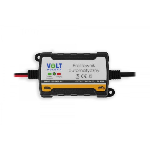PROSTOWNIK AKUMULATOROWY AUTOMATYCZNY 6/12V 1,2A VOLT POLSKA PROSTOWNIK AKUMULATOROWY AUTOMATYCZNY 6/12V 1,2A VOLT POLSKA