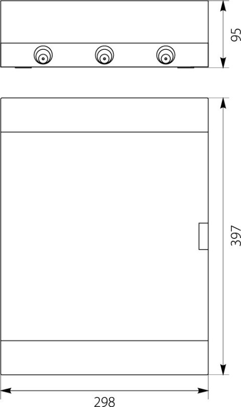 ROZDZIELNICA MODUŁOWA 2X12 NATYNKOWA IP40 SRN-24 1.6 ELEKTRO-PLAST ROZDZIELNICA MODUŁOWA 2X12 NATYNKOWA IP40 SRN-24 1.6 ELEKTRO-PLAST