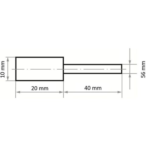 ŚCIERNICA TRZPIENIOWA 'ZY' WALCOWA P2ZY 1020.06 P.280 LUKAS ŚCIERNICA TRZPIENIOWA 'ZY' WALCOWA P2ZY 1020.06 P.280 LUKAS