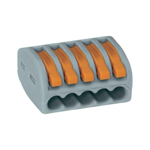 SZYBKOZŁĄCZKA 5X0,08-4MM2 Z DŹWIGNIĄ ZWALNIAJĄCĄ 222-415 UN SZYBKOZŁĄCZKA 5X0,08-4MM2 Z DŹWIGNIĄ ZWALNIAJĄCĄ 222-415 UN