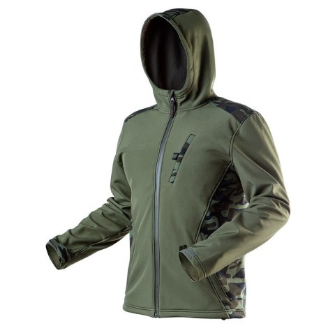 KURTKA SOFTSHELL CAMO S KURTKA SOFTSHELL CAMO S