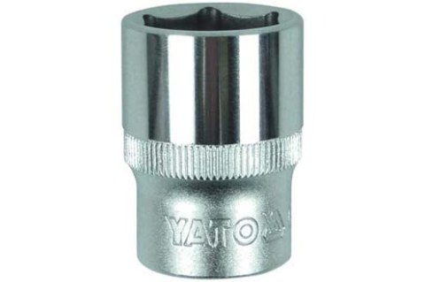 NASADKA KRÓTKA 6-KĄTNA CHROMOWANA 1/2'' 9MM NASADKA KRÓTKA 6-KĄTNA CHROMOWANA 1/2'' 9MM