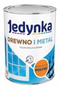 Emalia alkidowa do drewna i metalu Pomarańczowy 0,9L Jedynka