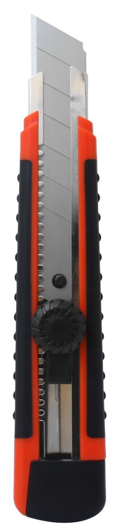 NÓŻ Z OSTRZEM ŁAMANYM 25MM RUBBER EPM NÓŻ Z OSTRZEM ŁAMANYM 25MM RUBBER EPM