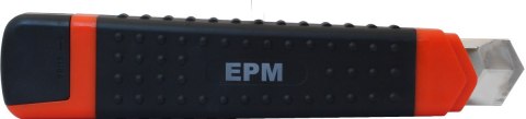 NÓŻ Z OSTRZEM ŁAMANYM 25MM RUBBER EPM NÓŻ Z OSTRZEM ŁAMANYM 25MM RUBBER EPM