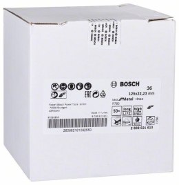KRĄŻEK FIBRA BEST FOR METAL+INOX TYTAN R780 125MM G36 BOSCH