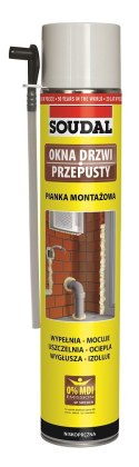 PIANKA MONTAŻOWA SOUDAL 750ML RURKA SOUDAL
