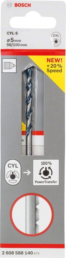WIERTŁO DO GRANITU CYL-5 5*50*100MM BOSCH WIERTŁO DO GRANITU CYL-5 5*50*100MM BOSCH
