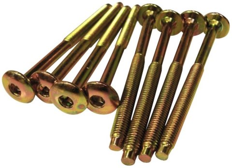 WKRĘT MEBLOWY OCYNKOWANY ŁEB PŁASKI 8*25MM UN WKRĘT MEBLOWY OCYNKOWANY ŁEB PŁASKI 8*25MM UN