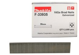 GWOŹDZIE (SZPILKA) 16GA 30MM DO DBN600 (2000SZT) MAKITA