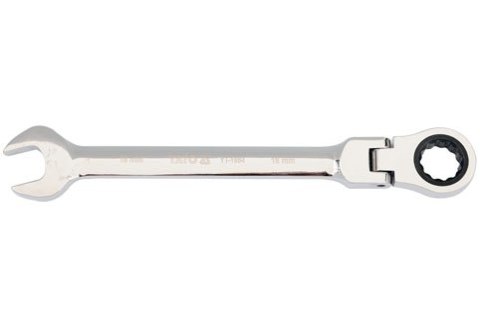KLUCZ PŁASKO-OCZKOWY Z GRZECHOTKĄ I PRZEGUBEM 24MM YATO KLUCZ PŁASKO-OCZKOWY Z GRZECHOTKĄ I PRZEGUBEM 24MM YATO