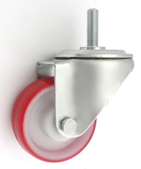 KOŁO TWORZYWO+POLIURETAN 80MM OBUDOWA Z TRZPIENIEM 5BC*M12 ZABI KOŁO TWORZYWO+POLIURETAN 80MM OBUDOWA Z TRZPIENIEM 5BC*M12 ZABI
