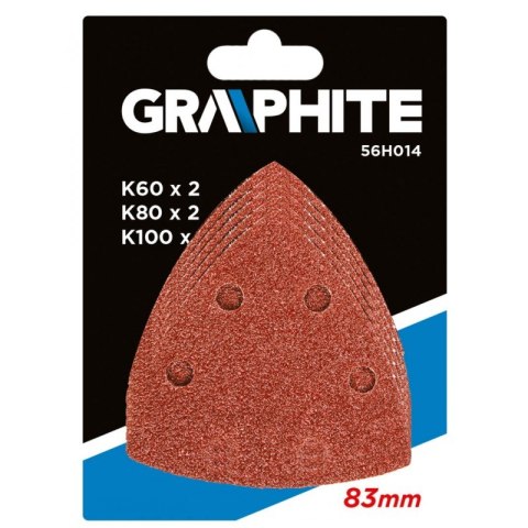 PAPIERY SZLIFIERSKIE DO URZĄDZENIA WILOFUNKCYJNEGO 5 SZTUK GRAPHITE PAPIERY SZLIFIERSKIE DO URZĄDZENIA WILOFUNKCYJNEGO 5 SZTUK GRAPHITE