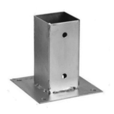 PODSTAWA SŁUPA PRZYKRĘCANA 70*70*150MM UN PODSTAWA SŁUPA PRZYKRĘCANA 70*70*150MM UN