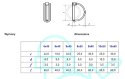 PRZETYCZKA DO RUR 6*45MM AN 72 UN