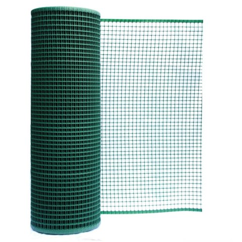 SIATKA PVC KWADRA 10 OCZKO 10MM 1.0M*50MB SREBRNA UN SIATKA PVC KWADRA 10 OCZKO 10MM 1.0M*50MB SREBRNA UN