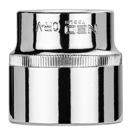 NASADKA KRÓTKA 6-KĄTNA CHROMOWANA 1/2'' 36MM NEO NASADKA KRÓTKA 6-KĄTNA CHROMOWANA 1/2'' 36MM NEO