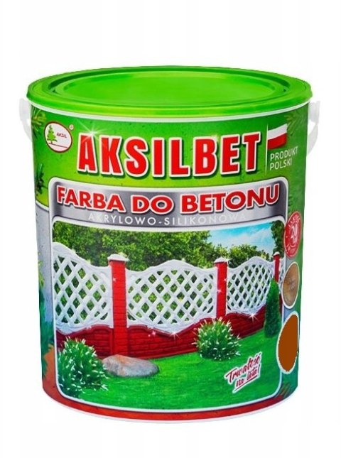 AKSILBET FARBA DO BETONU BRĄZ C.686 2.5L AKSILBET AKSILBET FARBA DO BETONU BRĄZ C.686 2.5L AKSILBET