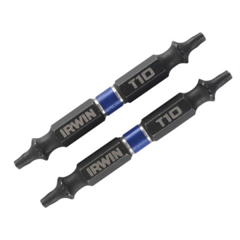KOŃCÓWKA UDAROWA DWUSTRONNA T10 60MM 2SZT. IRWIN KOŃCÓWKA UDAROWA DWUSTRONNA T10 60MM 2SZT. IRWIN