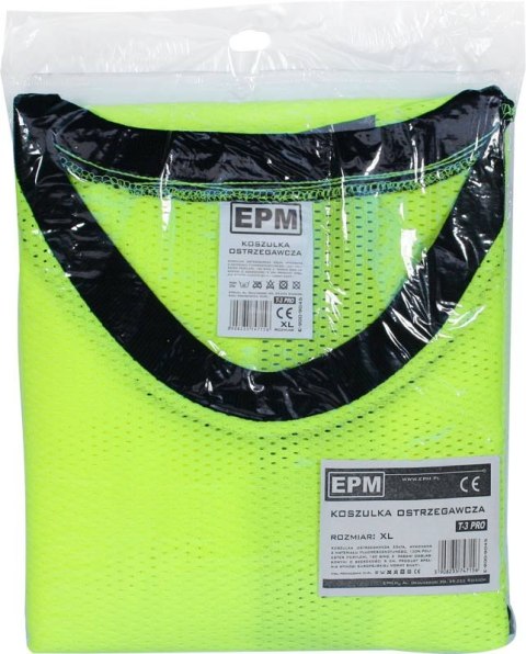 KOSZULKA ODBLASKOWA ŻÓŁTA T-3 PRO XL EPM KOSZULKA ODBLASKOWA ŻÓŁTA T-3 PRO XL EPM