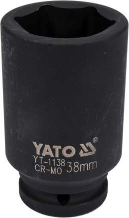 NASADKA DŁUGA UDAROWA 6-KĄTNA 3/4'' 38MM YATO