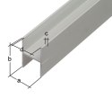 PROFIL H ZACISKOWY 2000X10,9X20,0X1,5 UN