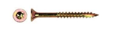 WKRĘT DO DREWNA OCYNK ŻÓŁTY NA TORX PFS+ T20 4.0*70MM UN WKRĘT DO DREWNA OCYNK ŻÓŁTY NA TORX PFS+ T20 4.0*70MM UN