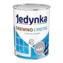 Emalia alkidowa do drewna i metalu jasny szary mat 0,9L Jedynka – trwała i odporna
