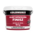 GOLDMURIT GIPS SZPACHLOWY FINISH 18KG – GOTOWA MASA SZPACHLOWA ŚNIEŻNOBIAŁA