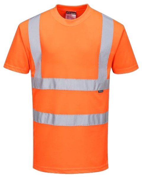 KOSZULKA T-SHIRT OSTRZEGAWCZA POMARAŃCZOWA RT23 ROZMIAR M PORTWEST