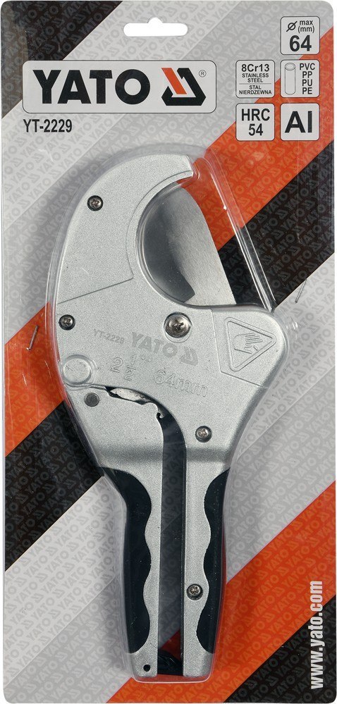 OBCINAK DO CIĘCIA RUREK PCV 64MM YATO OBCINAK DO CIĘCIA RUREK PCV 64MM YATO