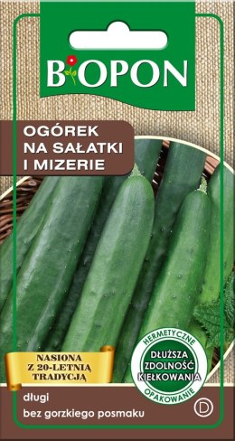 OGÓREK NA SAŁATKI I MIZERIE 1.8G BIOPON