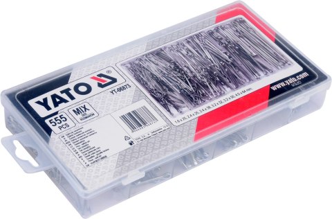 ZESTAW ZAWLECZEK PROSTYCH 555SZT MIX YATO ZESTAW ZAWLECZEK PROSTYCH 555SZT MIX YATO