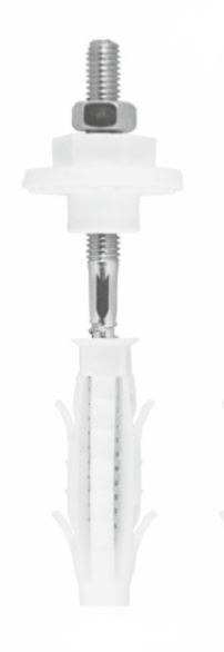 KOŁEK DO MOCOWANIA UMYWALKI 12/8*100MM KPL-2SZT UN KOŁEK DO MOCOWANIA UMYWALKI 12/8*100MM KPL-2SZT UN