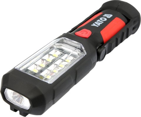 LATARKA WARSZTATOWA 2W1 LED MAGNET 3XAA YATO LATARKA WARSZTATOWA 2W1 LED MAGNET 3XAA YATO