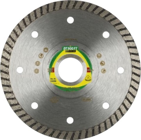 TARCZA DIAMENTOWA TURBO DT900FT 125MM 325393 KLINGSPOR TARCZA DIAMENTOWA TURBO DT900FT 125MM 325393 KLINGSPOR