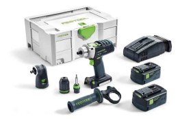 WIERTARKO-WKRĘTARKA AKUMULATOROWA UDAROWA PDC 18/4 LI 5,2-SE FESTOOL