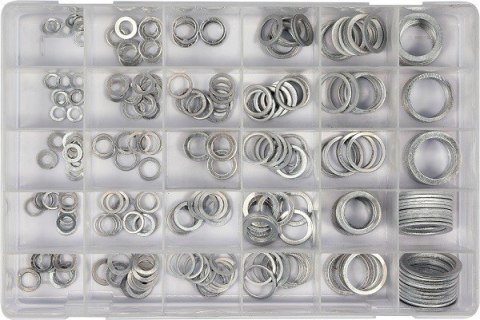 ZESTAW PODKŁADEK ALUMINIOWYCH 300 SZT. MIX ROZMIARÓW YATO ZESTAW PODKŁADEK ALUMINIOWYCH 300 SZT. MIX ROZMIARÓW YATO