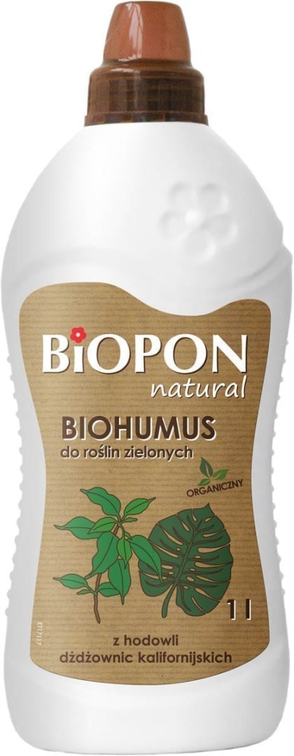 BIOHUMUS - DO. ROŚLIN ZIELONYCH 1L, BIOPON