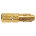 GROT, BIT, KOŃCÓWKA 1/4/25MM PZ2 TIN 2SZT IRWIN
