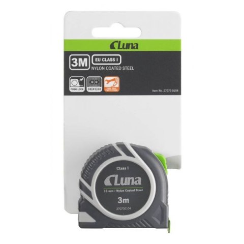 MIARA STALOWA ZWIJANA MAGNETYCZNA PUSH LOCK 3M LUNA MIARA STALOWA ZWIJANA MAGNETYCZNA PUSH LOCK 3M LUNA