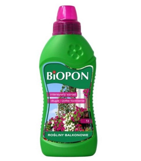 NAWÓZ - DO ROŚLIN BALKONOWYCH 1L BIOPON NAWÓZ - DO ROŚLIN BALKONOWYCH 1L BIOPON