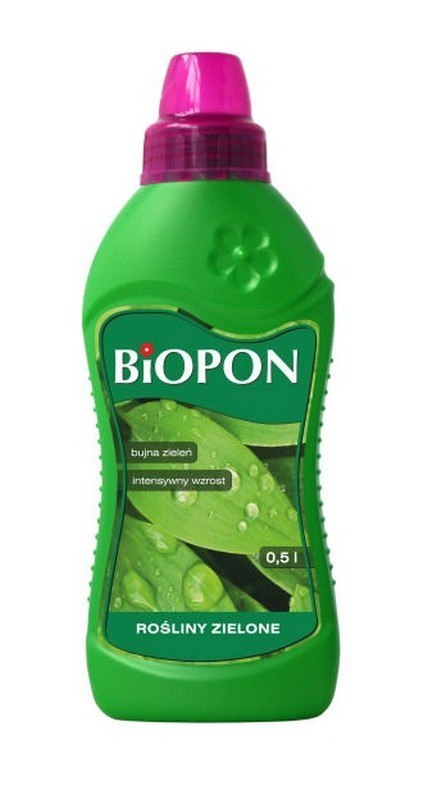 NAWÓZ . - DO ROŚLIN ZIELONYCH PŁYN 0.5L BIOPON NAWÓZ . - DO ROŚLIN ZIELONYCH PŁYN 0.5L BIOPON