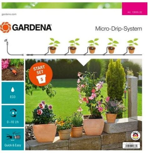 ZESTAW PODSTAWOWY S DO ROŚLIN DONICZKOWYCH GARDENA ZESTAW PODSTAWOWY S DO ROŚLIN DONICZKOWYCH GARDENA