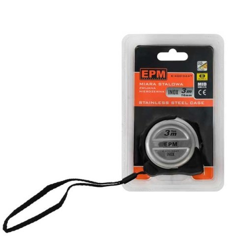 MIARA ZWIJANA INOX 3M*16MM EPM MIARA ZWIJANA INOX 3M*16MM EPM