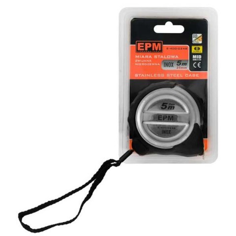 MIARA ZWIJANA INOX 5M*25MM EPM MIARA ZWIJANA INOX 5M*25MM EPM