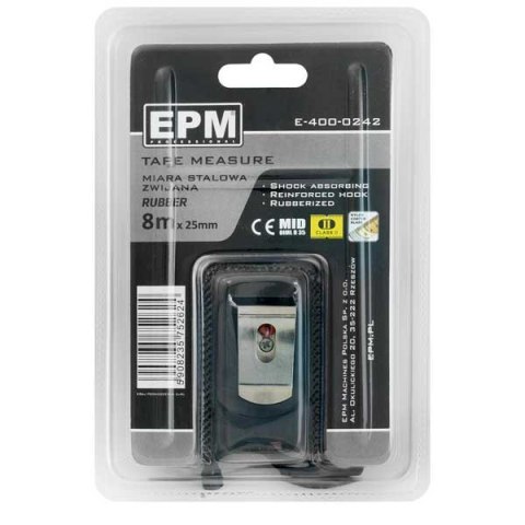 MIARA ZWIJANA RUBBER 8M*25MM EPM MIARA ZWIJANA RUBBER 8M*25MM EPM