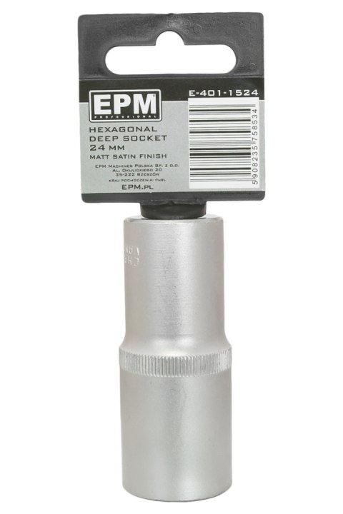 NASADKA DŁUGA 1/2'' 6-KĄTNA SATIN 17MM EPM NASADKA DŁUGA 1/2'' 6-KĄTNA SATIN 17MM EPM